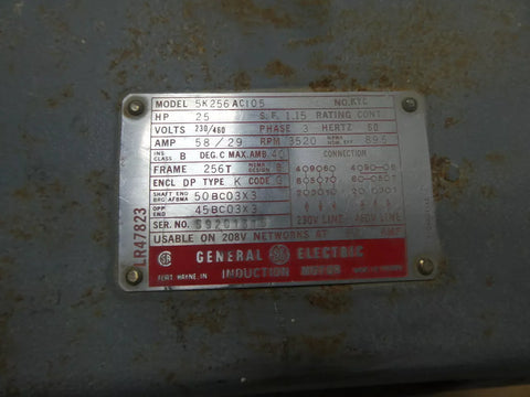 General Electric 5K256AC105