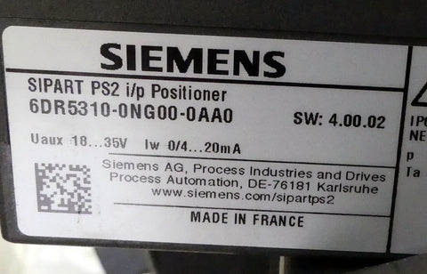 SIEMENS 6DR5310-0NG00-0AA0 + Stevi 470 Kvs 6.3