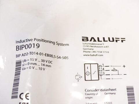 Balluff BIP AD2-T014-01-EB00.5-S4-505