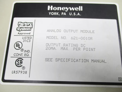 HONEYWELL 621-0010R