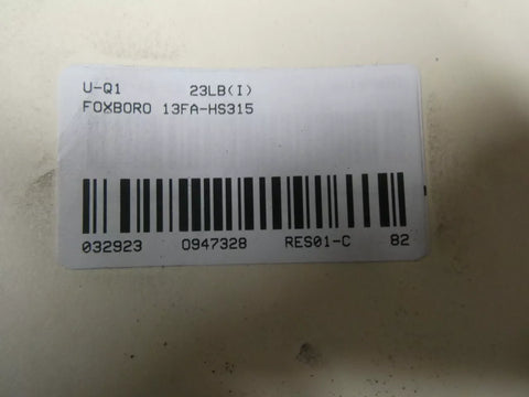 Foxboro 13FA-HS315