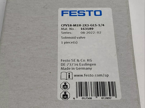 FESTO CPV18-M1H-2X3-GLS-1/4