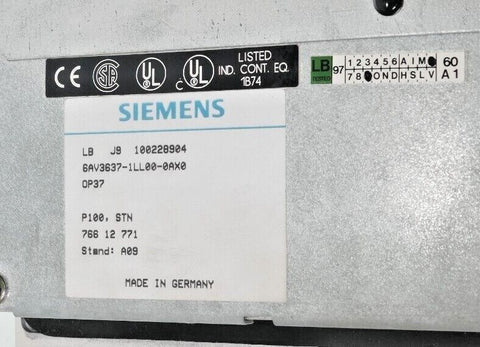 Siemens 6AV3 637-1LL00-0AX0