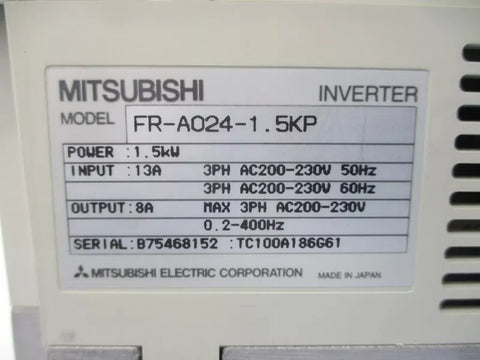 MITSUBISHI FR-A024-1.5KP