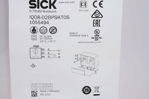 Sick IQ08-02BPSKT0S