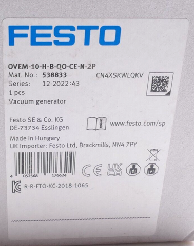 FESTO OVEM-10-H-B-QO-CE-N-2P