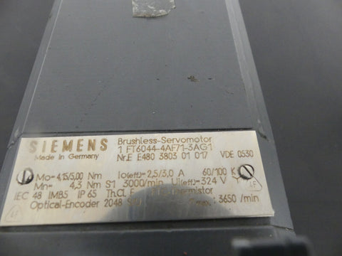 SIEMENS 1FT6044-4AF71-3AG1