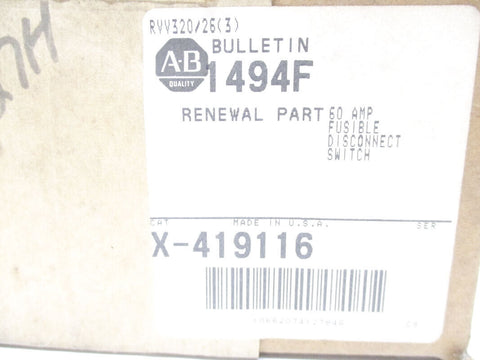 ALLEN BRADLEY X-419116