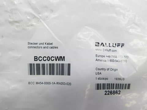 BALLUFF BCCM454-0000-1A-RN053-020