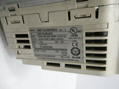 Yaskawa CIMR-VU2A0010BAA