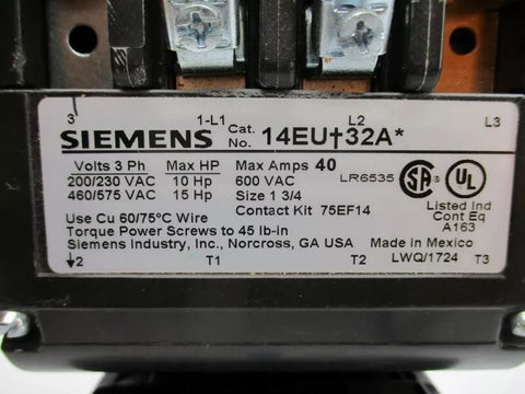 SIEMENS 14EUE32AA