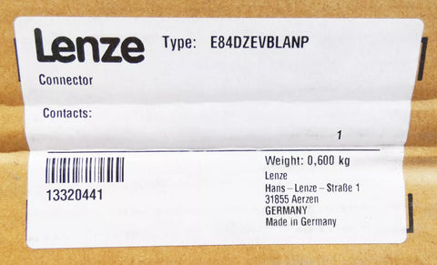 Lenze E84DZEVBLANP