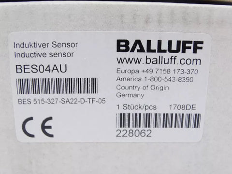 BALLUFF BES 515-327-SA22-D-TF-05