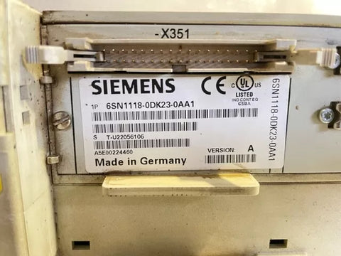 SIEMENS 6ES7215-1AG40-0XB0 + 6SN1118-0DK23-0AA1