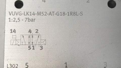 FESTO VUVG-LK14-M52-AT-G18-1R8L-S