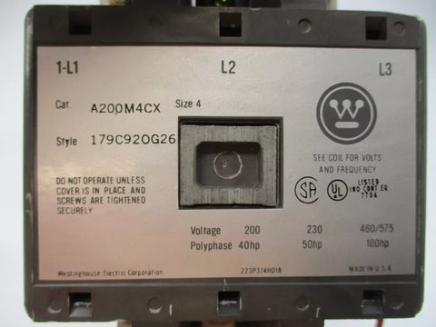 WESTINGHOUSE A200M4CX