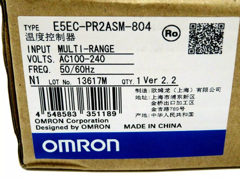 OMRON E5EC-PR2ASM-804