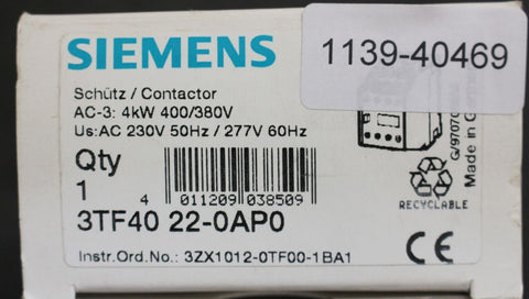 SIEMENS  3TB4022-OAP0