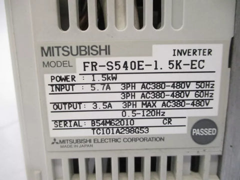 MITSUBISHI FR-S540E-1.5K-EC