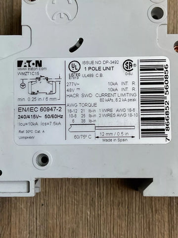 EATON WMZT1C15