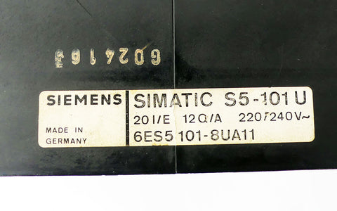 SIEMENS 6ES5101-8UA11