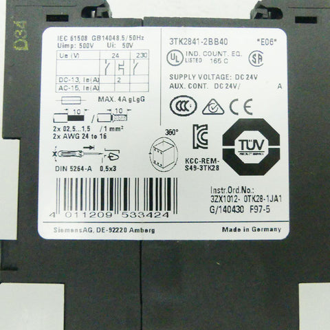 SIEMENS 3TK2841-2BB40