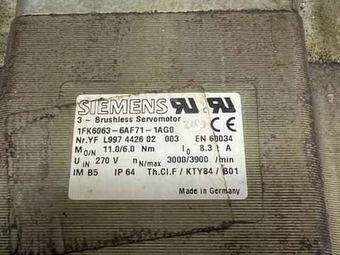 SIEMENS 1FK6063-6AF71-1AG0