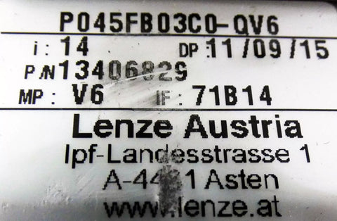 Lenze P045FB03C0-QV6