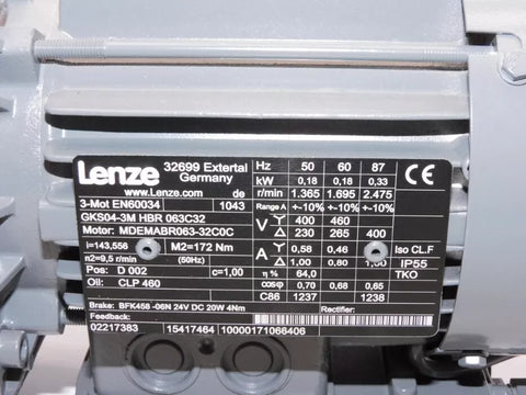 LENZE MDEMAXX063-32C0C