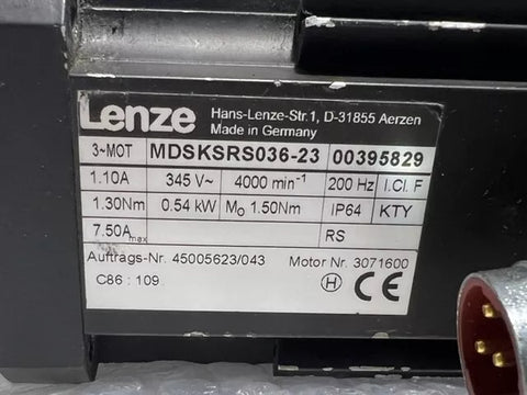 LENZE MDSKSRS036-23