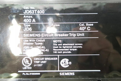 Siemens JD63T400