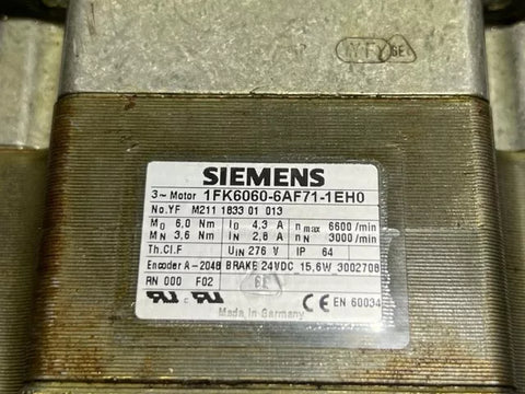 SIEMENS 1FK-6060-6AF71-1EH0