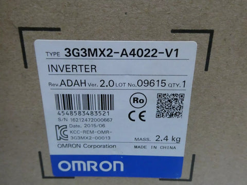 OMRON 3G3MX2-A4022-V1