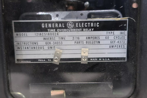 General Electric 12IAC51A802A