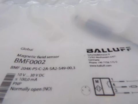 BALLUFF BMF 204K-PS-C-2A-SA2-S49-00,3