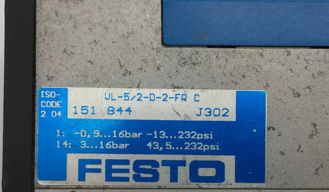 FESTO VL-5/2-D-2-FR-C