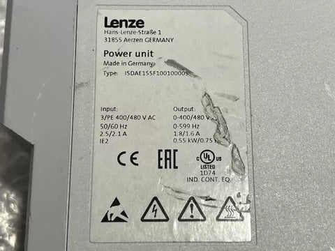 LENZE I5DAE155F10010000S