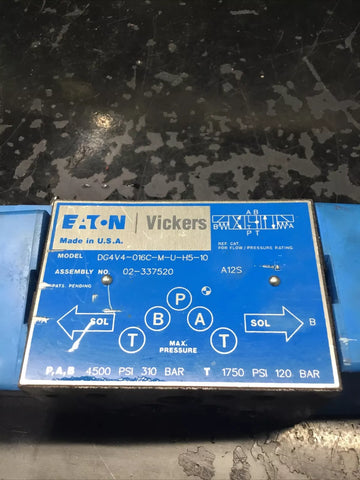 Eaton Vickers DG4V4-016C-M-U-H5-10