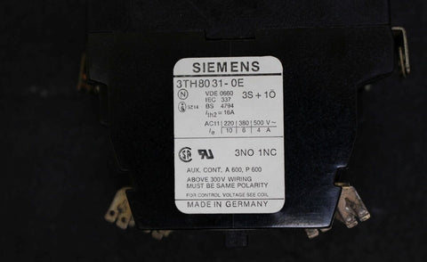 SIEMENS  3TH8031-0E