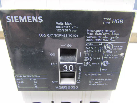 SIEMENS HGB3B030