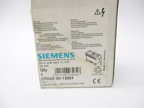 SIEMENS 3TD2000-1BB4