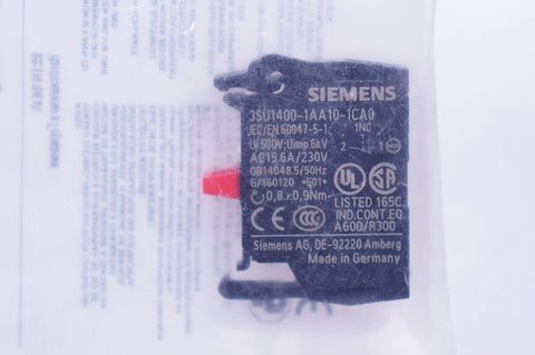 Siemens 3SU1400-1AA10-1CA0