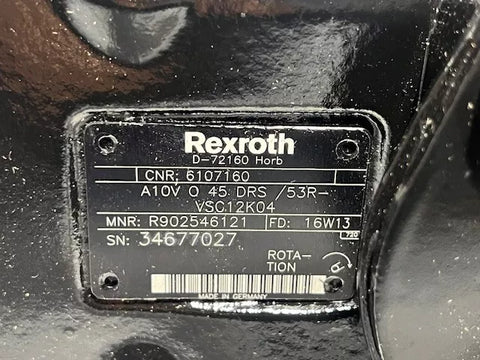 REXROTH A10V 0 45 DRS/53R-VSC12K04