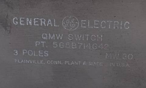 GENERAL ELECTRIC 565B714G42