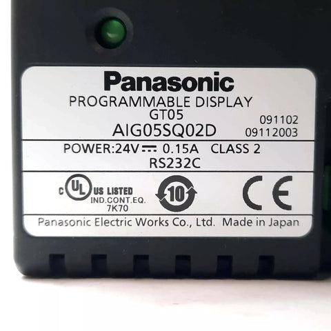 Panasonic AIG05SQ02D