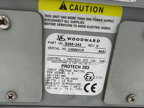 WOODWARD 8200-203