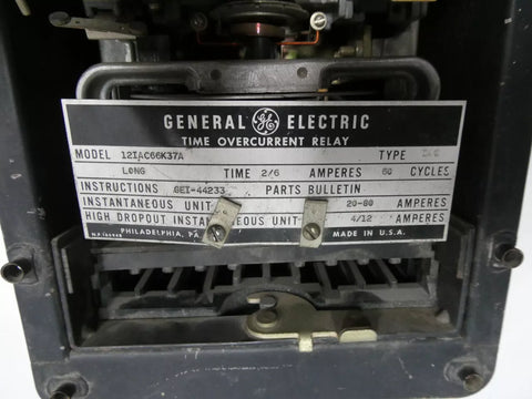 General Electric 12IAC66K37A