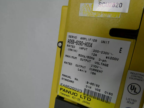 FANUC A06B-6090-H004