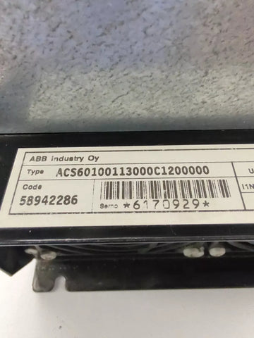 ABB ACS601-0011-3-000C1200000