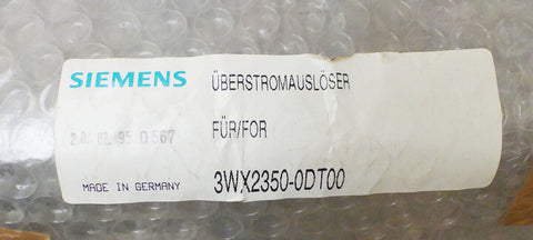 SIEMENS 3WX2350-0DT00